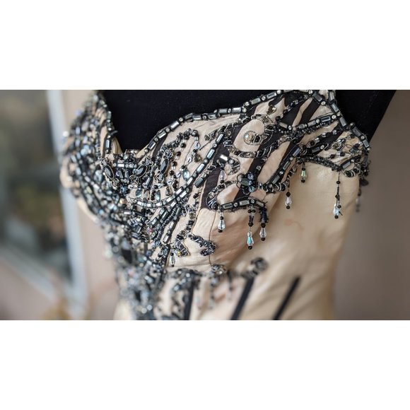 💜✨✨✨One-of-a-kind Beaded Forest Dress - Picture 5 of 17